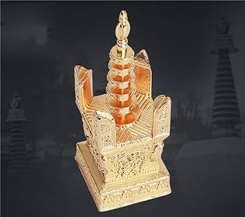 【修縁堂】密教法具 宝篋印塔 仏教美術 弘法大師 真鍮製vajra29cm 修縁堂】密教法具 宝篋印塔 仏教美術 弘法大師 真鍮製
